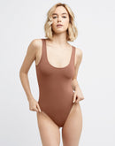 Maidenform M Smoothing Seamless Bodysuit Bronzed Chestnut