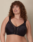 Playtex 18 Hour Supportive Front Close Flexible Back Wireless Bra Black