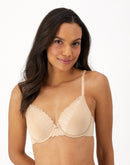 Maidenform Comfort Devotion Convertible Underwire Bra, Full Coverage Almond