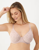 Bali Breathe Cotton Modal Lace Underwire Bra Gloss