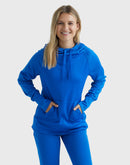 Hanes Sport Women's Performance Fleece Hoodie Awesome Blue/Awesome Blue Heather