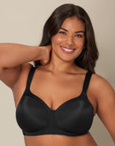 Playtex Secrets Balconette Full-Figure Wireless Bra Black