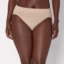 Bali Beautifully Confident Seamless Light Leak & Period Protection Hi-Cut Almond