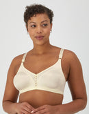 Bali Double Support Wireless Bra Cream