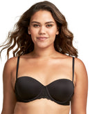 Maidenform Multiway Push-Up Strapless Bra Black