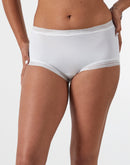 Maidenform Modern Full Coverage Boyshort White