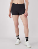 Hanes Moves Women's Leak Protection Bike Shorts, 3" Black