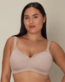 Playtex Secrets Balconette Full-Figure Wireless Bra Evening Blush