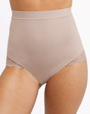 Maidenform Eco Lace Firm Control Shaping Brief Evening Blush