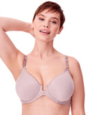 Bali Comfort Revolution Front Close Shaping Underwire Bra Warm Steel