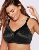 Bali Double Support Lace Wireless Bra Black