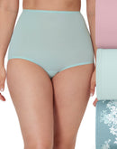 Bali Skimp Skamp Brief, 3-Pack Studio Pink/Glass Blown/Blue Patina Leaf Print