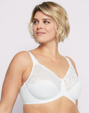Lilyette by Bali Minimizer Underwire Bra White