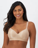 Bali Comfort Revolution Wireless Bra Almond Zag