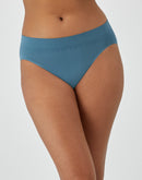Bali Comfort Revolution Modern Seamless Hi-Cut Panty Ahoy Blue