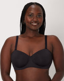 Bali's Coolest Smoothing Strapless Minimizer Bra Black