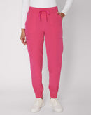 Hanes Comfort Fit Scrubs Women's Scrub Joggers Fuchsia Pink