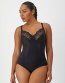 Maidenform Ultra-Firm Body Shaper with Built-In Underwire Bra Black
