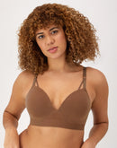 Maidenform M Seamless Foam Wireless Bra Bronzed Chestnut
