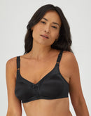 Bali Double Support Wireless Bra Black