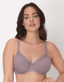 Bali One Smooth U Ultra Light Underwire Bra Purple Mauve