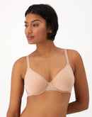 Bali Breathe Lightweight Cotton Modal T-Shirt Bra Almond