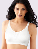 Bali Comfort Revolution Microfiber Crop Top White