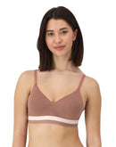 Hanes Women's Natural Lift Wireless Bra Earthen Tan