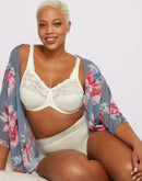 Lilyette by Bali Minimizer Underwire Bra Pearl