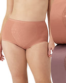 Bali Jacquard Shaping Brief Underwear, 2-Pack Smoky Lilac/Misted Rose