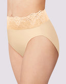 Bali Passion For Comfort Hi Cut Soft Taupe Lace