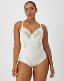 Maidenform Ultra-Firm Body Shaper with Built-In Underwire Bra Buttercream