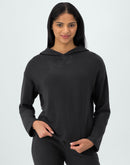 Hanes Originals Women's SuperSoft Comfywear French Terry Hoodie Black