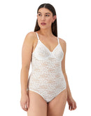 Bali Lace 'N Smooth Body Shaper White