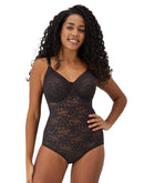 Bali Lace 'N Smooth Body Shaper Black