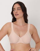 Bali's Coolest Smoothing Underwire Minimizer Bra Sandshell Lace