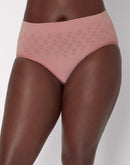 Bali Beautifully Confident Seamless Light Leak & Period Protection Brief Smokey Purple Mauve