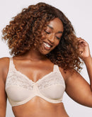 Lilyette by Bali Minimizer Underwire Bra Paris Nude