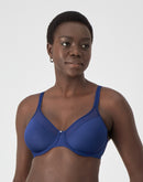 Bali One Smooth U Ultra Light Underwire Bra In The Navy