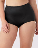 Bali Jacquard Shaping Brief 2-Pack Black