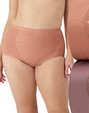 Bali Jacquard Shaping Brief 2-Pack Smoky Lilac/Misted Rose