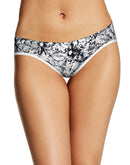 Maidenform Barely There Bikini Marker Floral Black