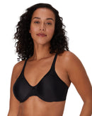 Bali Passion for Comfort Underwire Minimizer Bra Black
