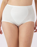 Bali Jacquard Shaping Brief 2-Pack White
