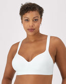 Bali Comfort Revolution Wireless Bra White