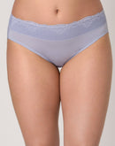 Bali Passion For Comfort Hi-Cut Panty Silver Satin