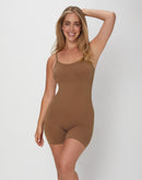 Maidenform Seamless Mid Thigh Bodysuit Bronzed Chestnut