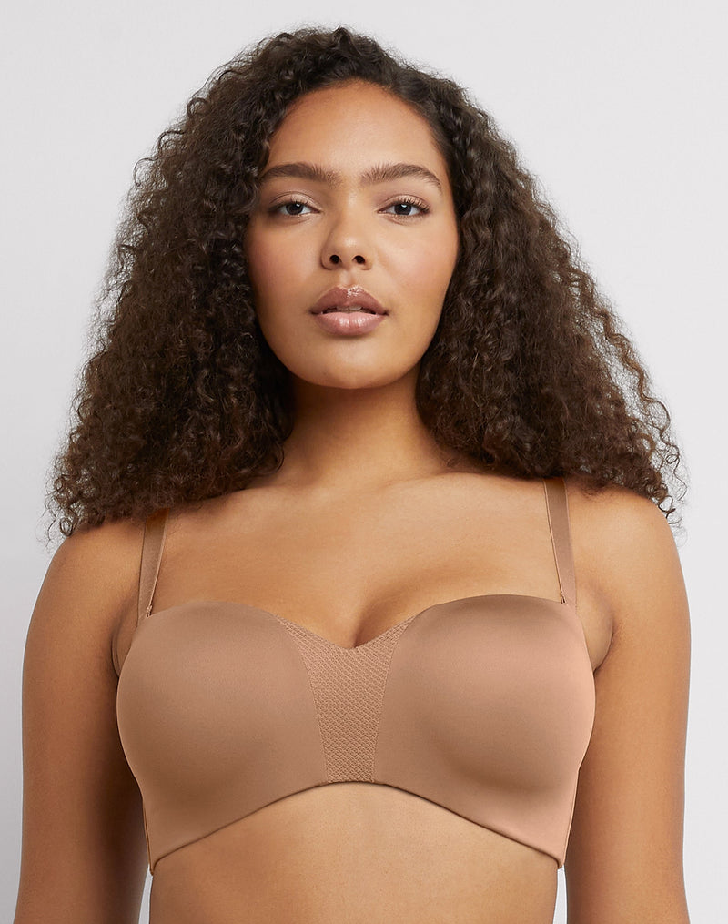 Maidenform Strapless Wireless Bra Chestnut