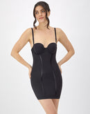 Maidenform Ultra-Firm Control Convertible Shapewear Slip with Underwire Support Black