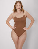 Maidenform Seamless Thong Bodysuit Bronzed Chestnut